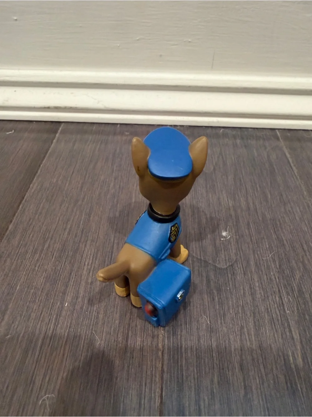 Paw Patrol Chase Police Pup Figure - Blue and Brown Tonies Box Audio Figurine